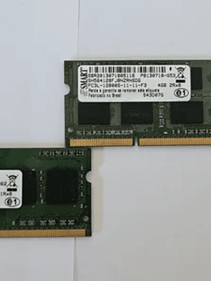 8gb - 2x4gb - Memória Ram Smart DDR3L PC3L