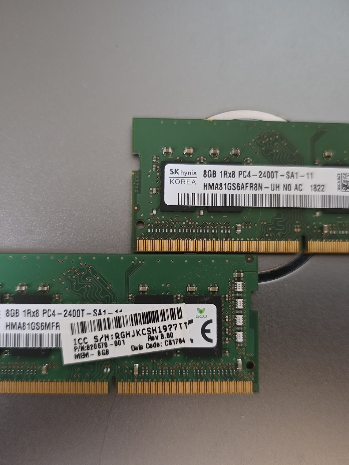 Memória RAM SK hynix 16Gb 2x8GB DDR4 2400MHz SO-DIMM 1