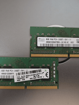 Memória RAM SK hynix 16Gb 2x8GB DDR4 2400MHz SO-DIMM