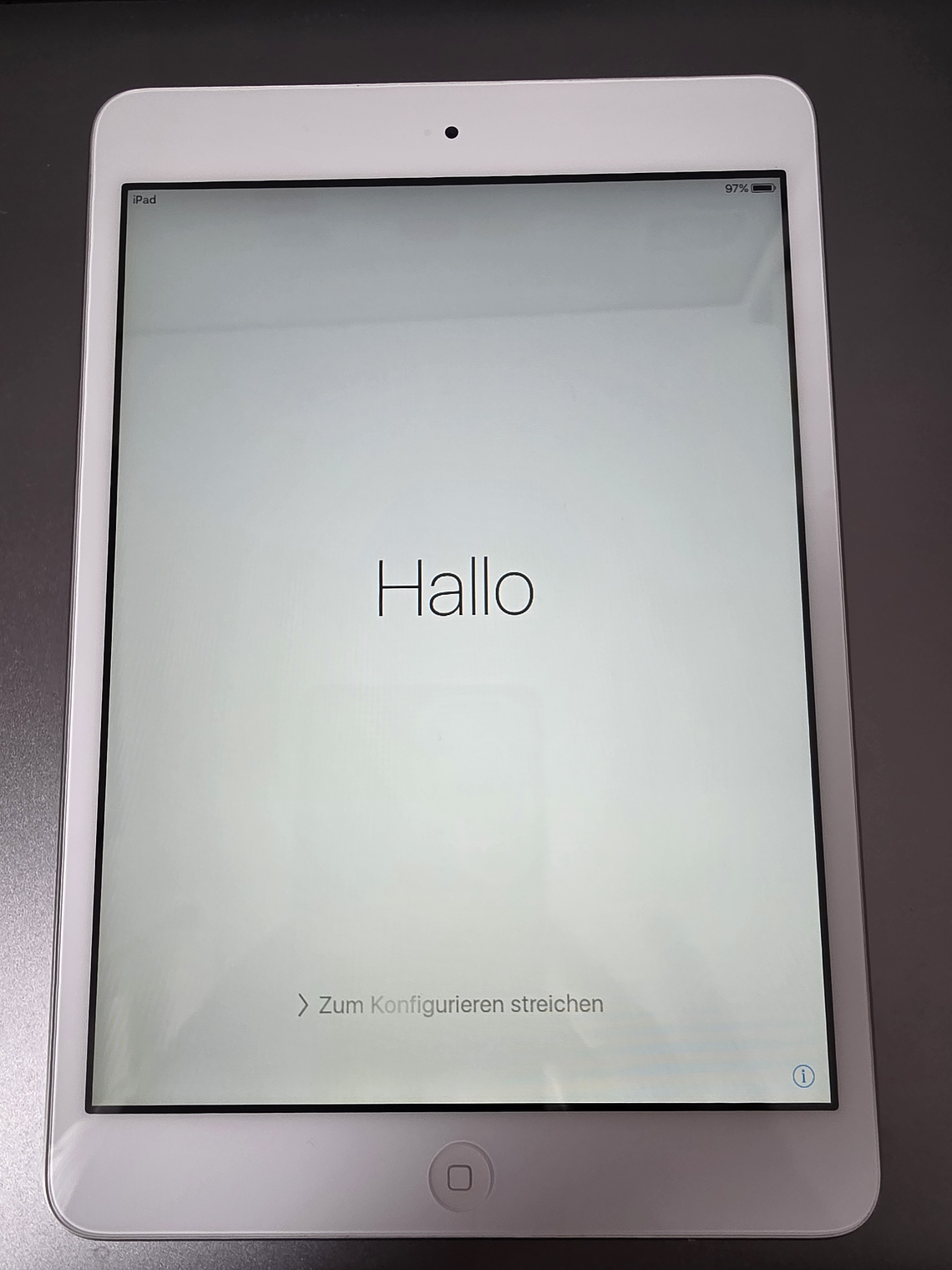 iPad mini A1432 16GB Branco e Prateado com Caixa 1