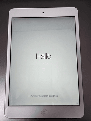 iPad mini A1432 16GB Branco e Prateado com Caixa