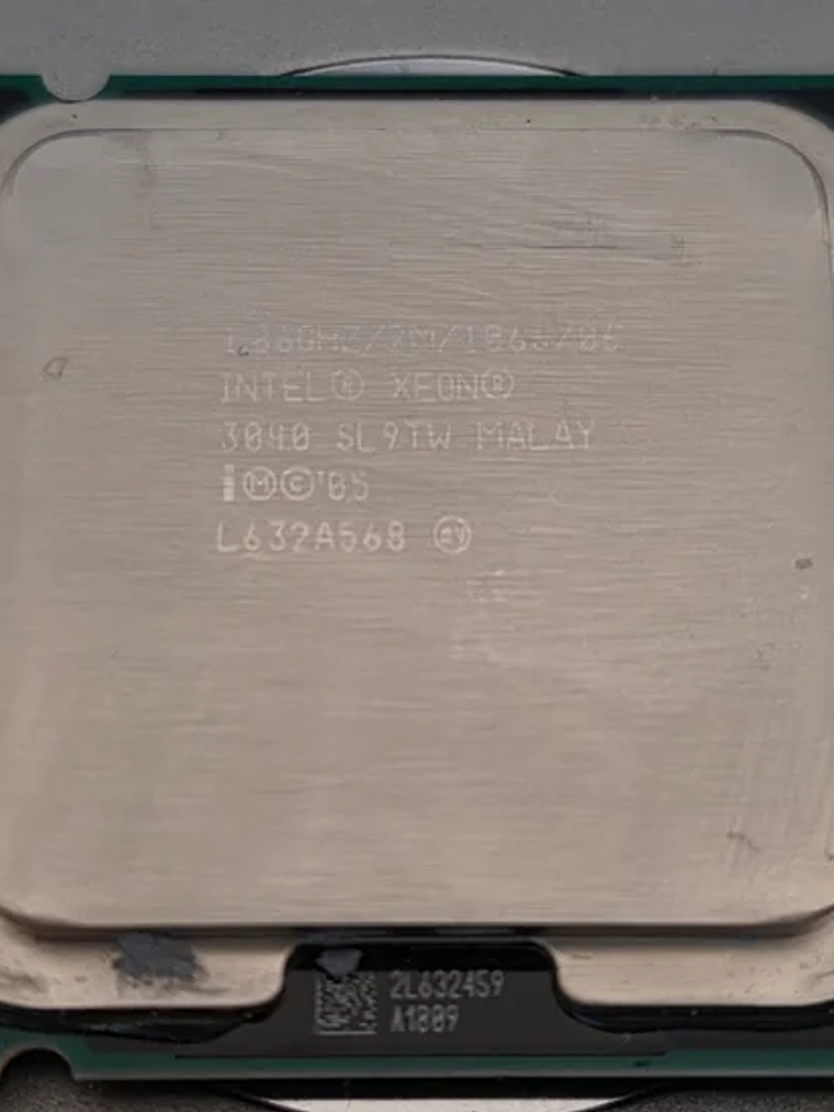 Processador Intel Xeon 3040 SL9TW 1.86GHz 1