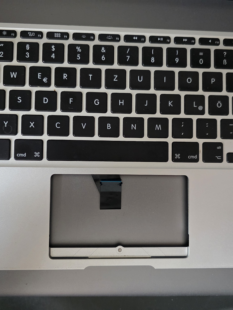 Palmrest com Teclado Alemão MacBook Air A1370 (2011) 1