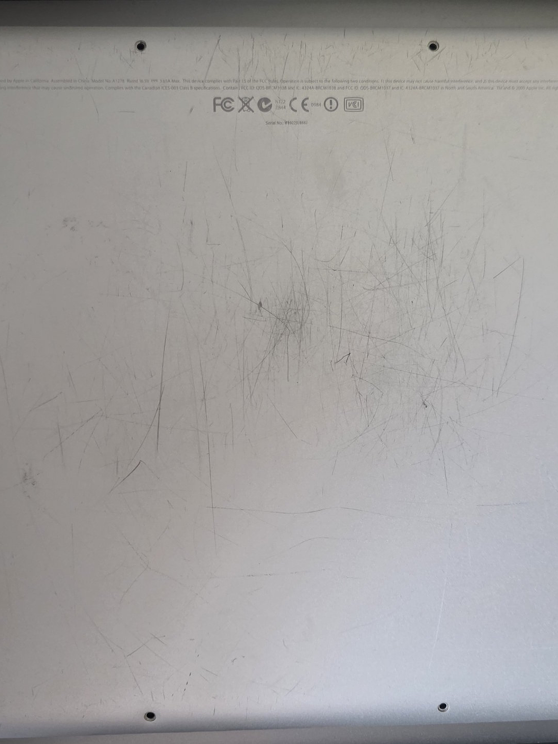 Carcaça Base MacBook Pro A1278 2009 2