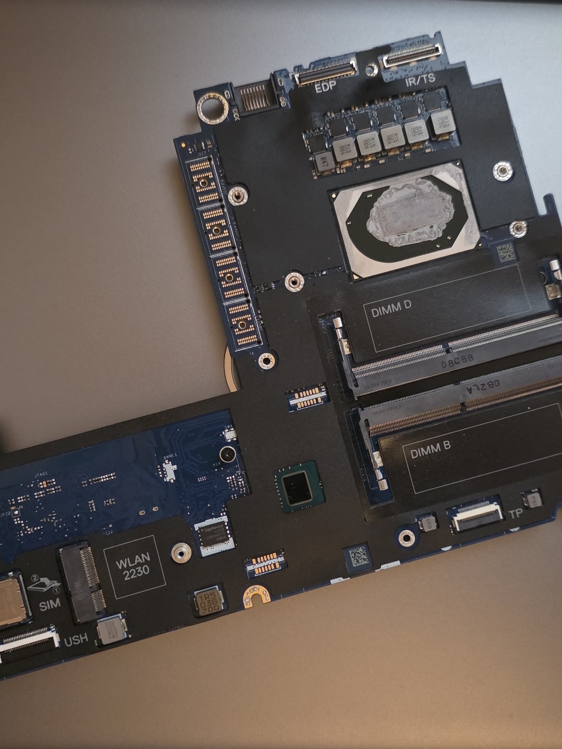 Placa Logica Dell Precision 7550 Intel i7 10750H 2