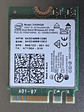 Wi-Fi Intel 3165NGW Dual Band 3165 - Thumbnail 1