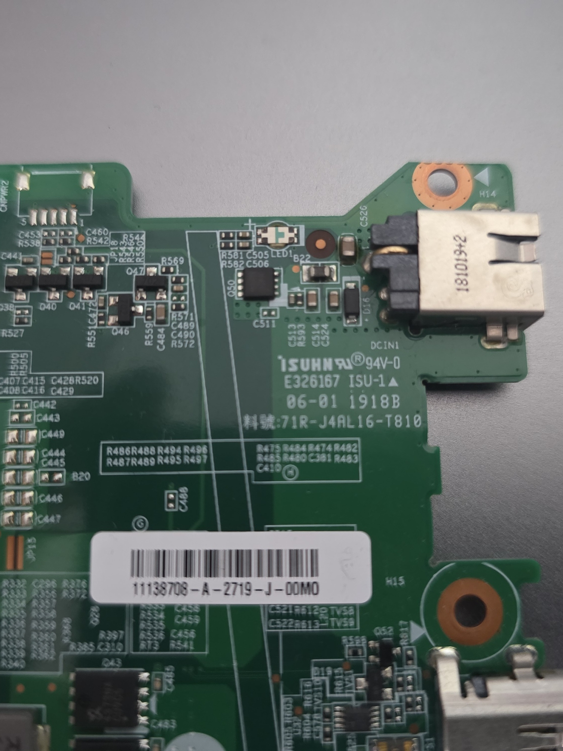 Placa-Mãe Celeron N3350 Positivo N1140 RAM Integrada 2