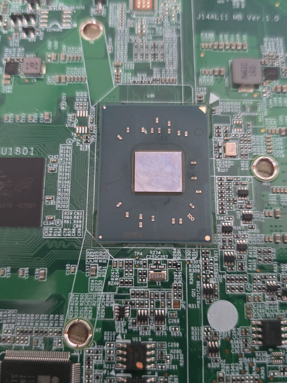 Placa-Mãe Celeron N3350 Positivo N1140 RAM Integrada 4