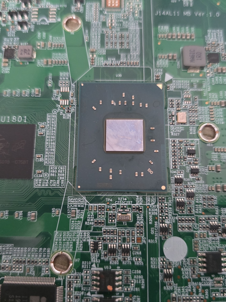 Placa-Mãe Celeron N3350 Positivo N1140 RAM Integrada 4