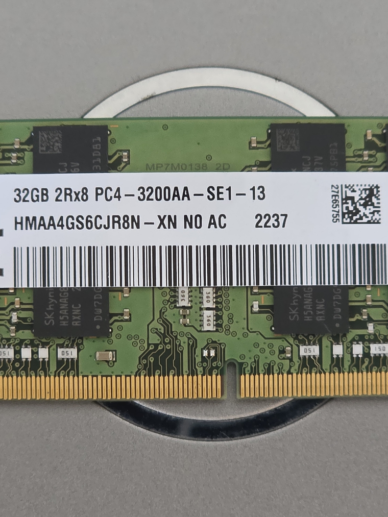 Memória DDR4 32GB 3200AA SO-DIMM 2