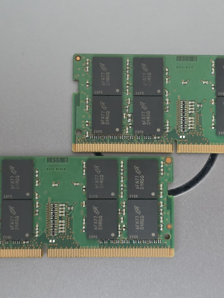 2x Memória DDR4 8GB 2133 Micron SO-Dimm 2