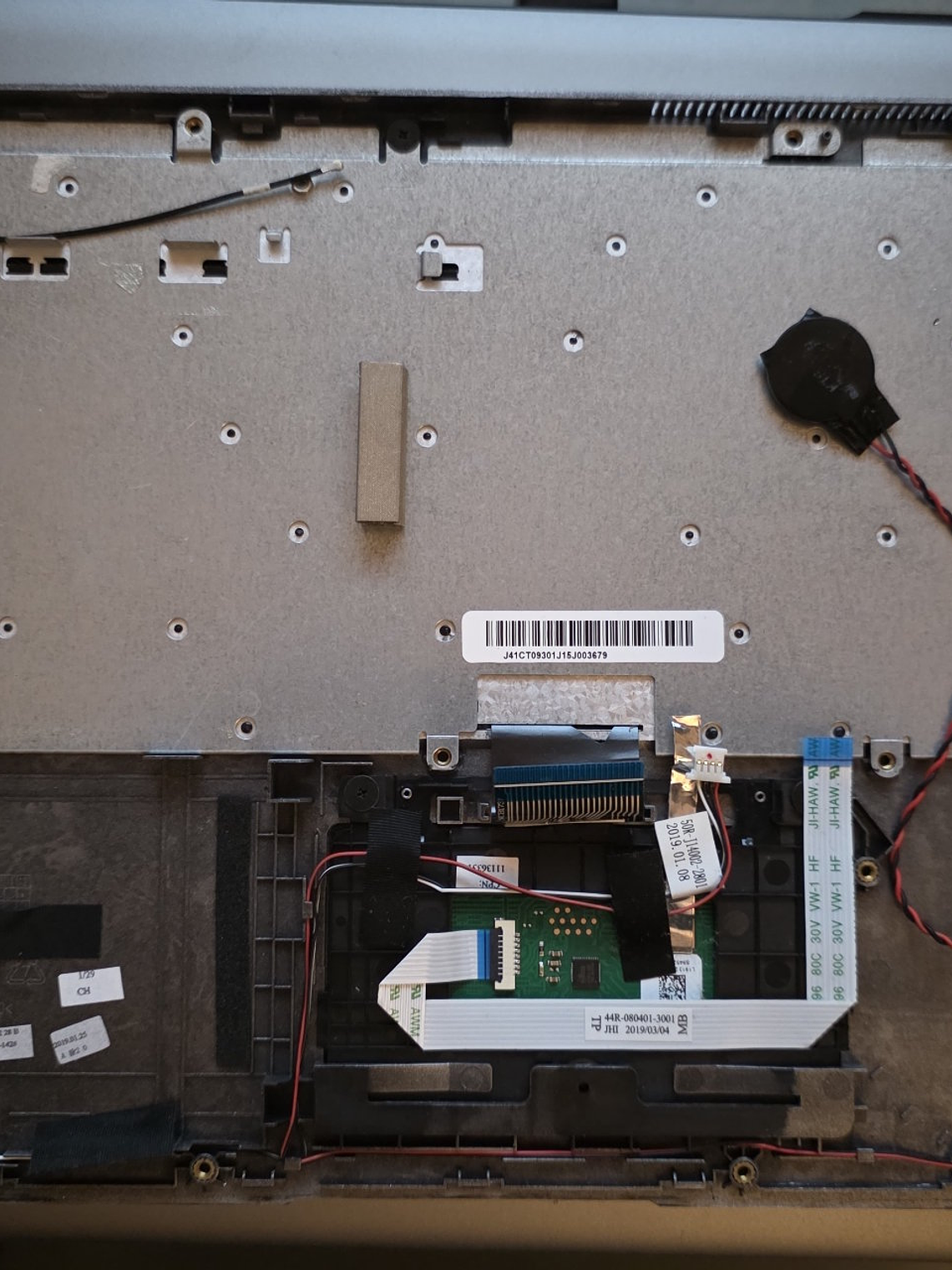 Palmrest + Botton Positivo N1140 c/ Estrutura 3