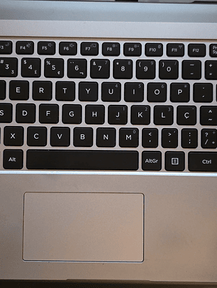 Palmrest + Botton Positivo N1140 c/ Estrutura