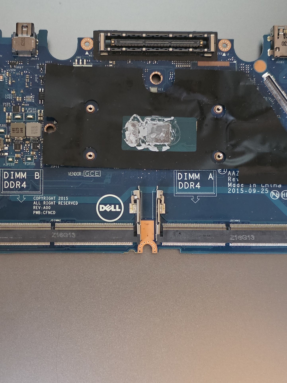 Placa‑Mãe Dell Latitude E7270 – Intel Core i5‑6300U 1