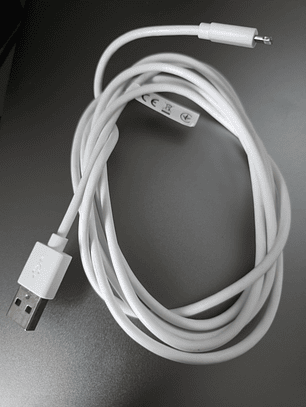 Cabo Apple Lightning USB-A – Branco