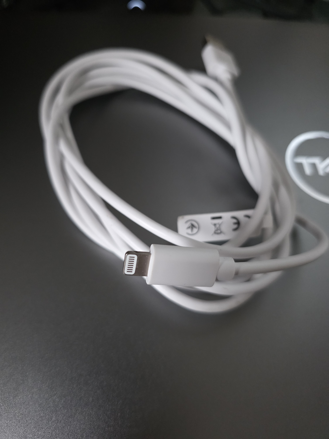 Cabo Apple Lightning USB-A – Branco 2