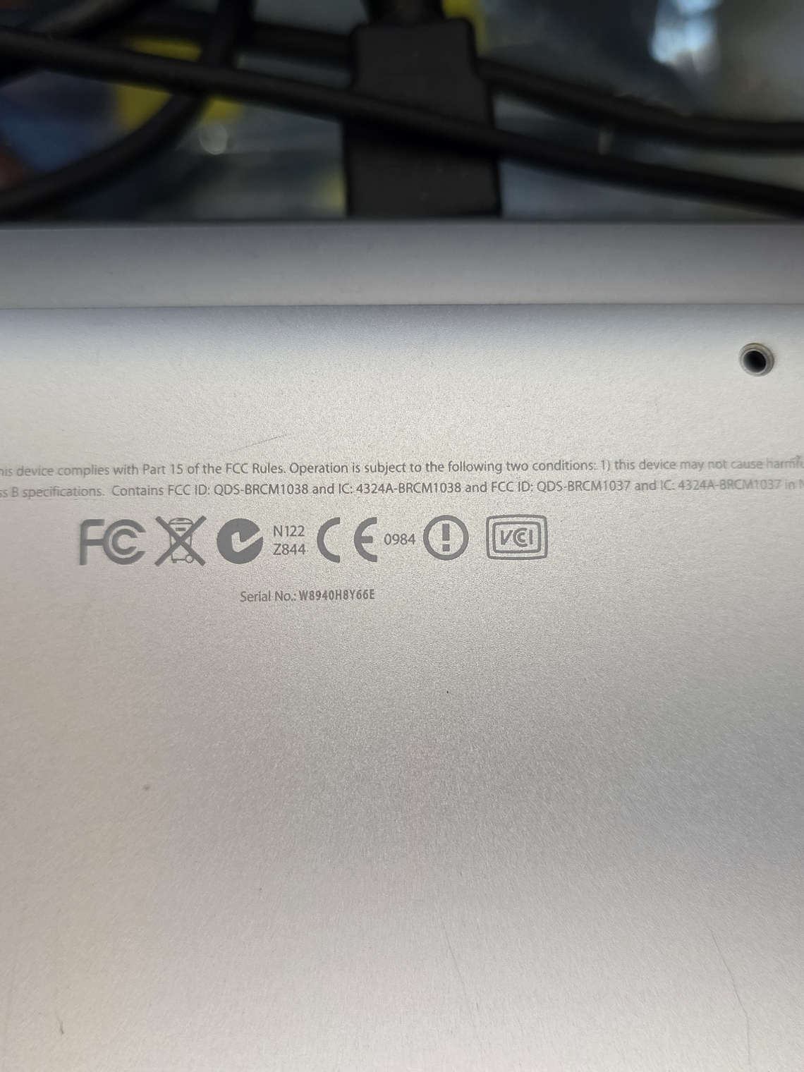 Tampa Inferior MacBook Pro A1278 – Alumínio 1