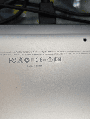 Tampa Inferior MacBook Pro A1278 – Alumínio