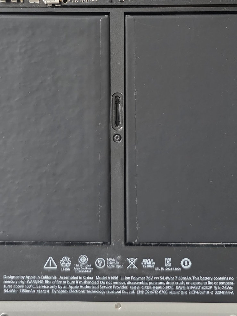 Notebook Apple Macbook A1466 Emc 2925 2015 - 46D 11