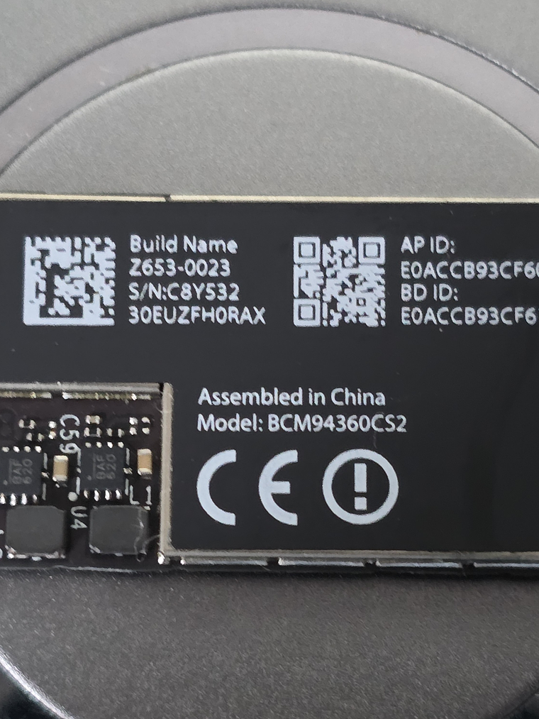 Notebook Apple Macbook A1466 Emc 2925 2015 - 46D 35