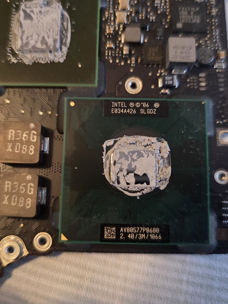 Placa‑mãe MacBook Pro A1278 2010 2.4GHz 2