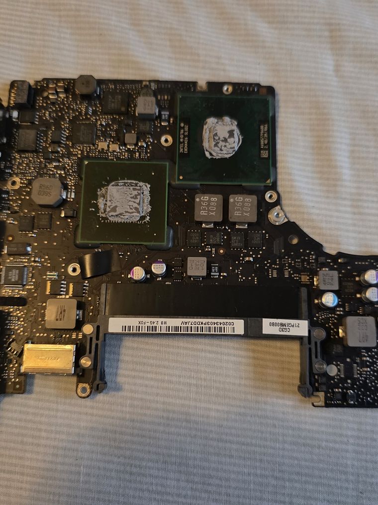 Placa‑mãe MacBook Pro A1278 2010 2.4GHz 1