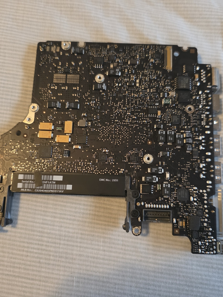 Placa‑mãe MacBook Pro A1278 2010 2.4GHz 3