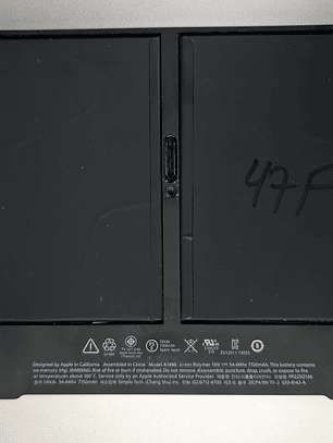 Peças do Macbook A1466 - 47F