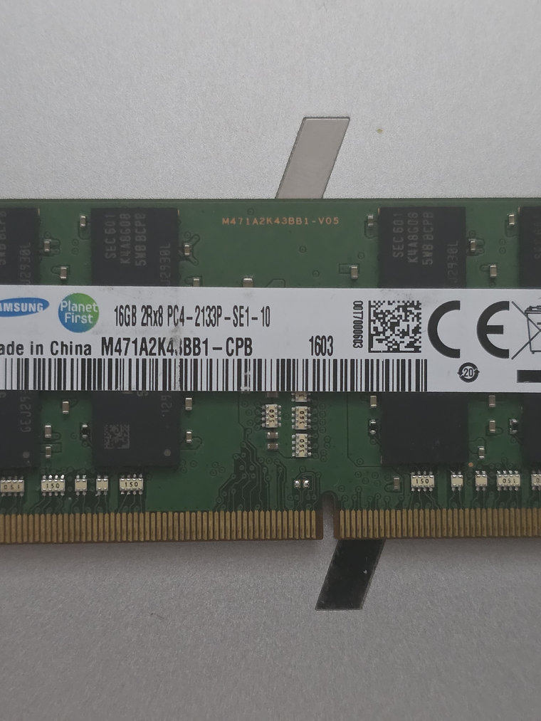 Memória Samsung 16GB DDR4 2133 SODIMM 1
