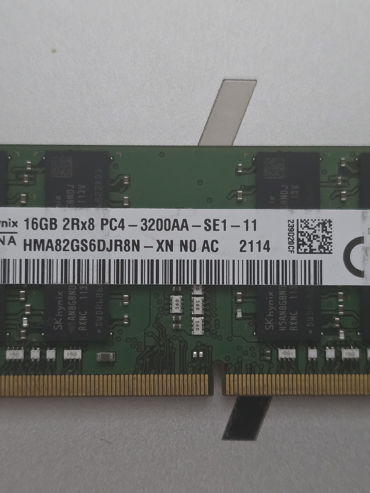 Memória SK hynix 16GB DDR4 3200AA SODIMM 1