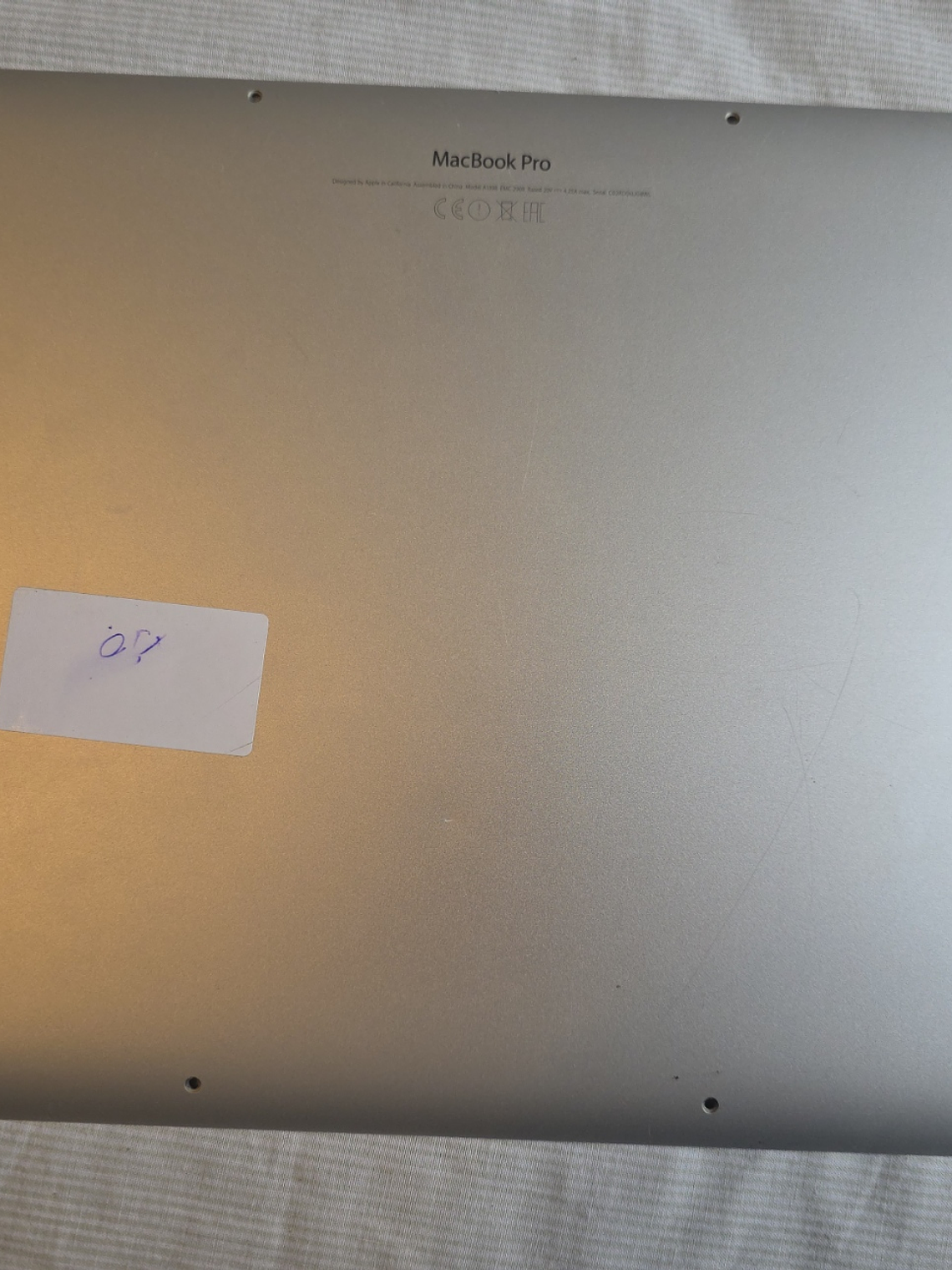 Peças do Macbook A1398 EMC 2909 16Gb 15