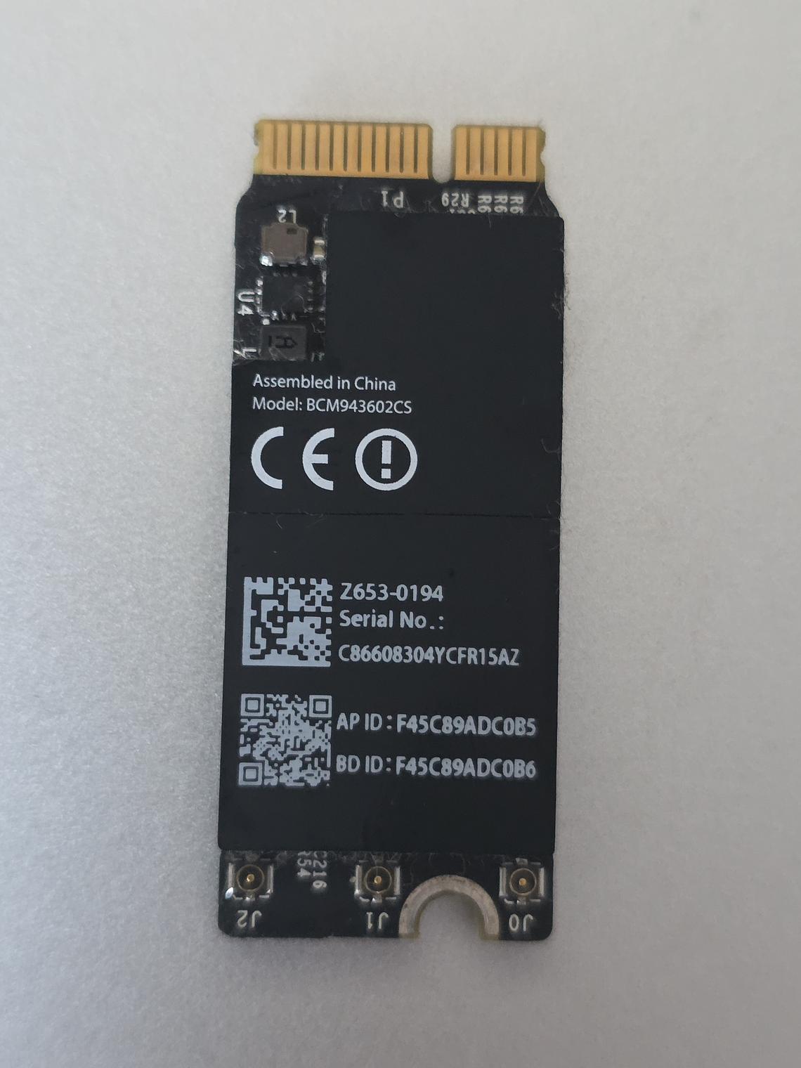 Peças do Macbook A1398 EMC 2909 16Gb 15