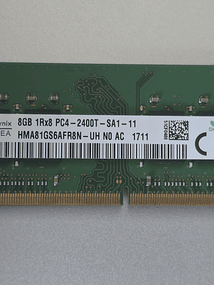 SK Hynix 8GB DDR4 2400MHz HMA81GS6AFR8N PC4‐2400T