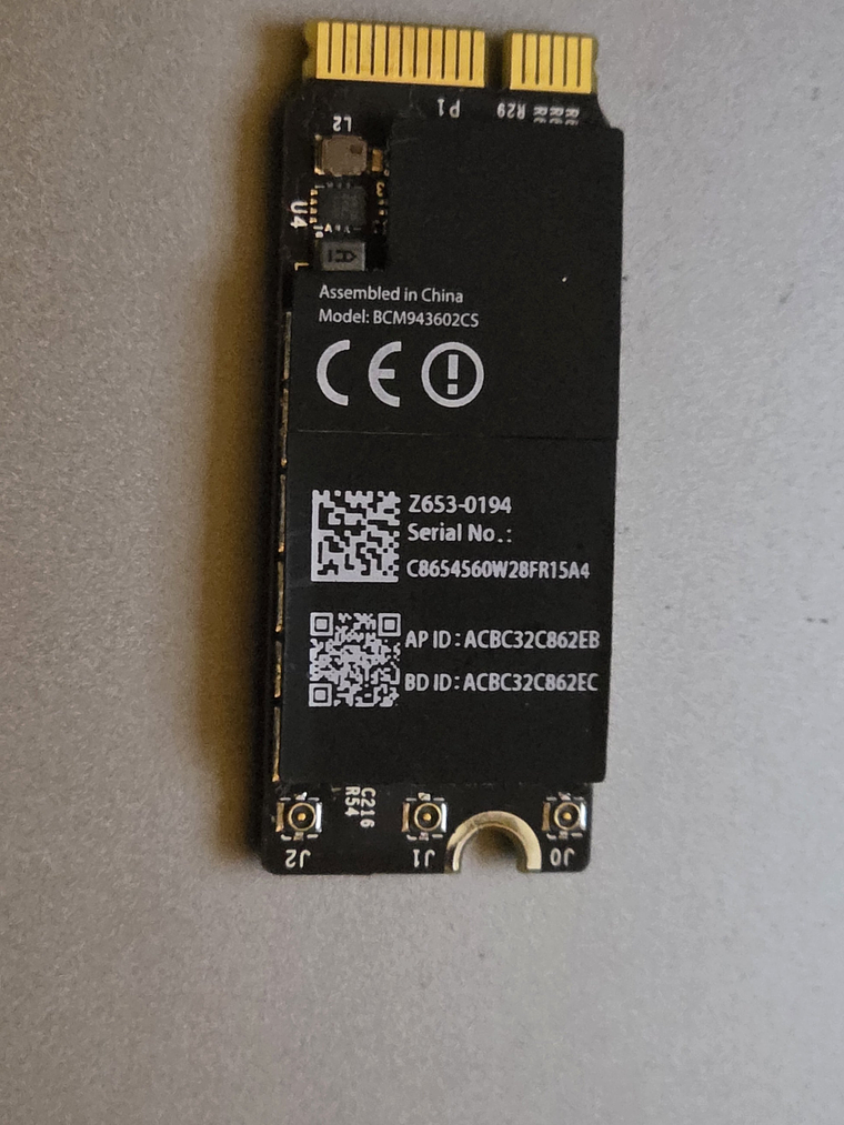 Peças do Macbook A1502 EMC 2835 8Gb 13