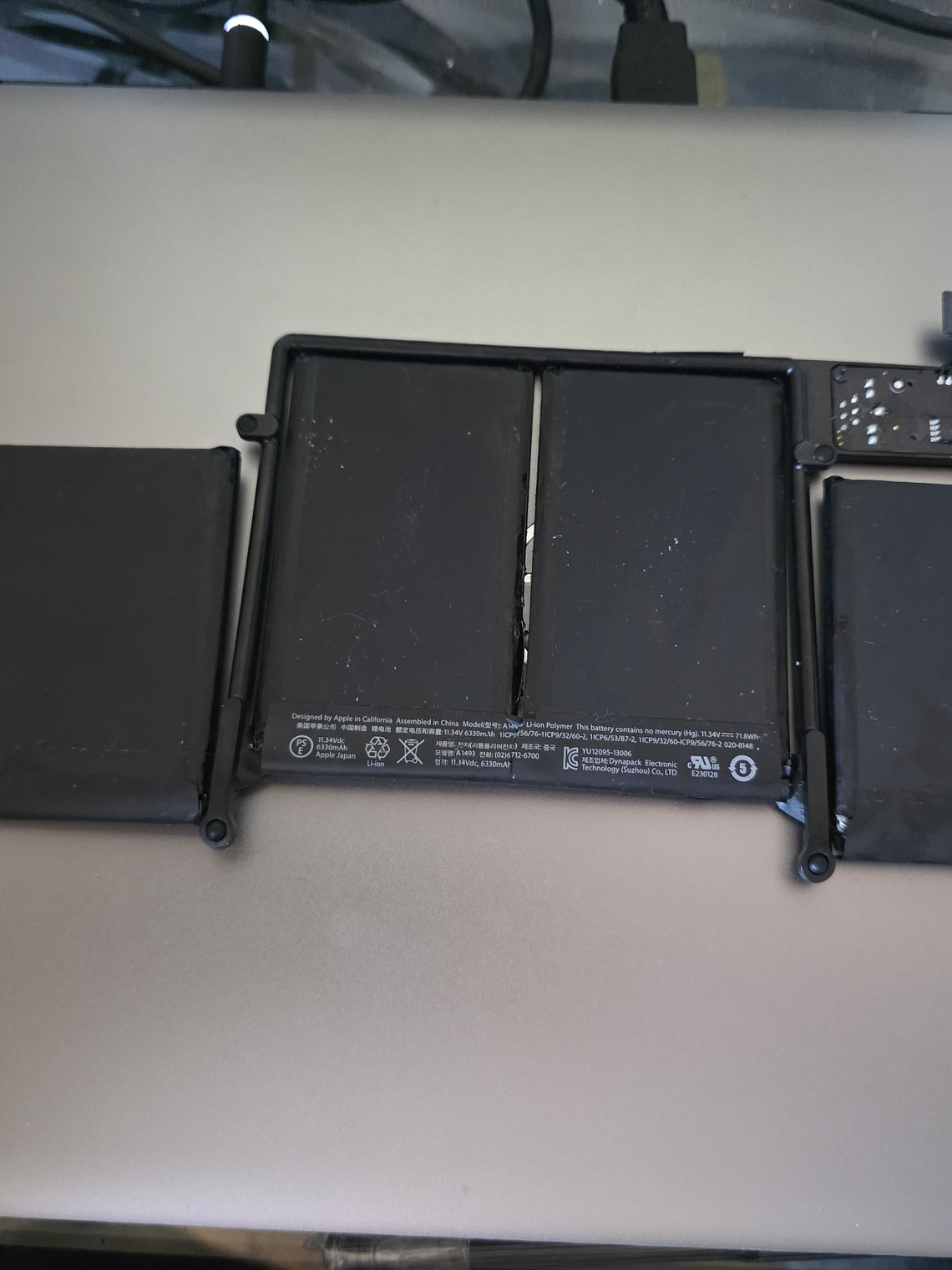 Peças do Macbook A1502 EMC 2875 8Gb 13