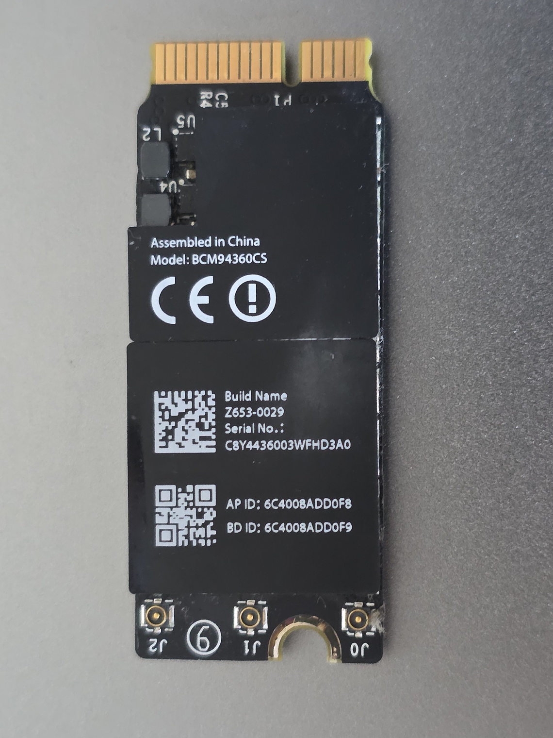 Peças do Macbook A1502 EMC 2875 8Gb 13