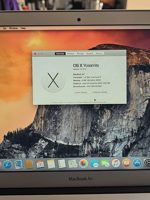 Macbook Air A1466 EMC 2925 8Gb 13