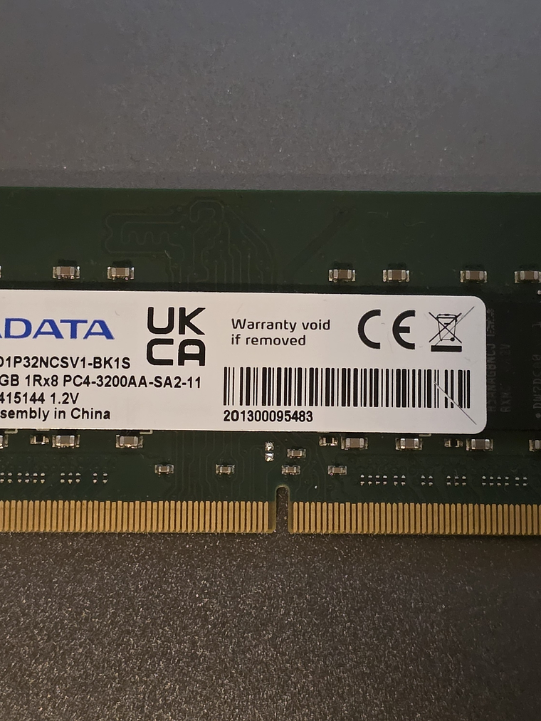 ADATA DDR4 16GB 3200MHz SODIMM 1