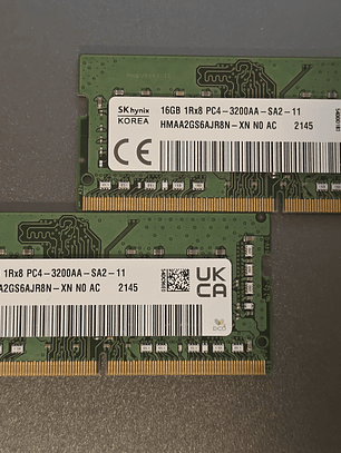 SK hynix DDR4 16GB 3200MHz SODIMM