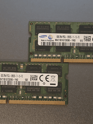 Samsung DDR3L 8GB 1600MHz SODIMM