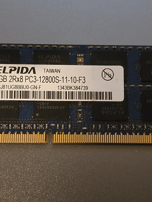 Elpida DDR3 8GB 1600MHz SODIMM