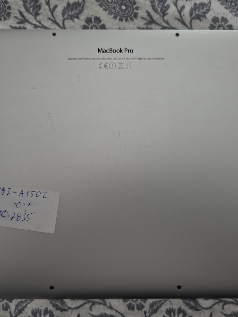 Peças do Macbook A1502 EMC 2835 13