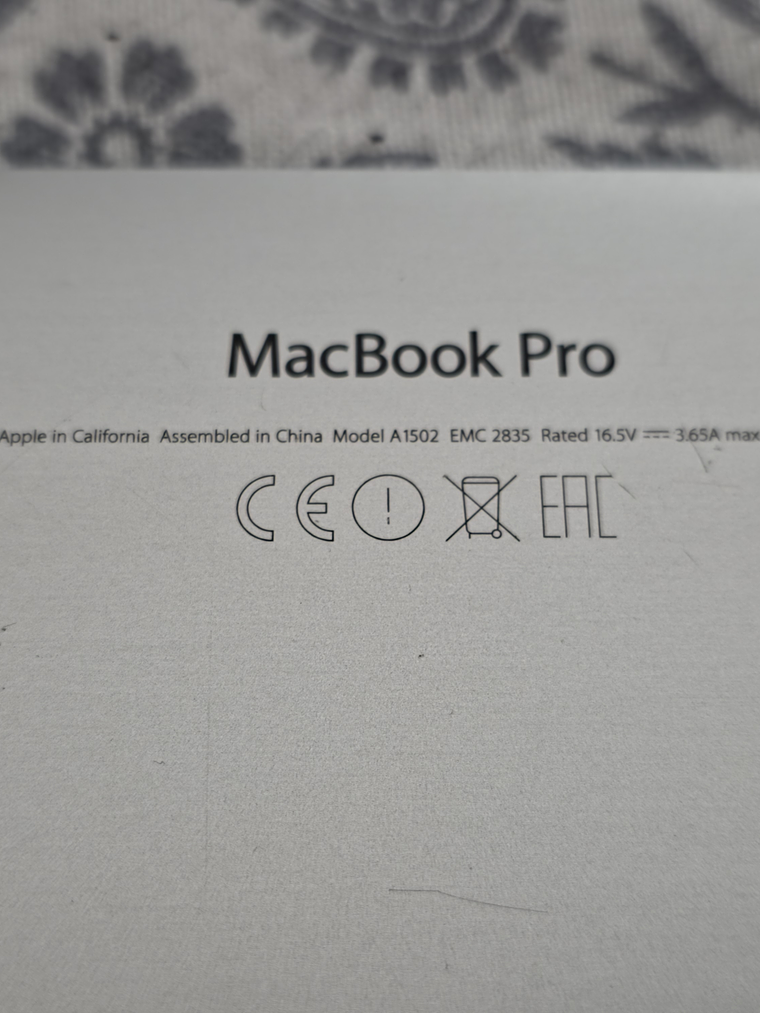 Peças do Macbook A1502 EMC 2835 13