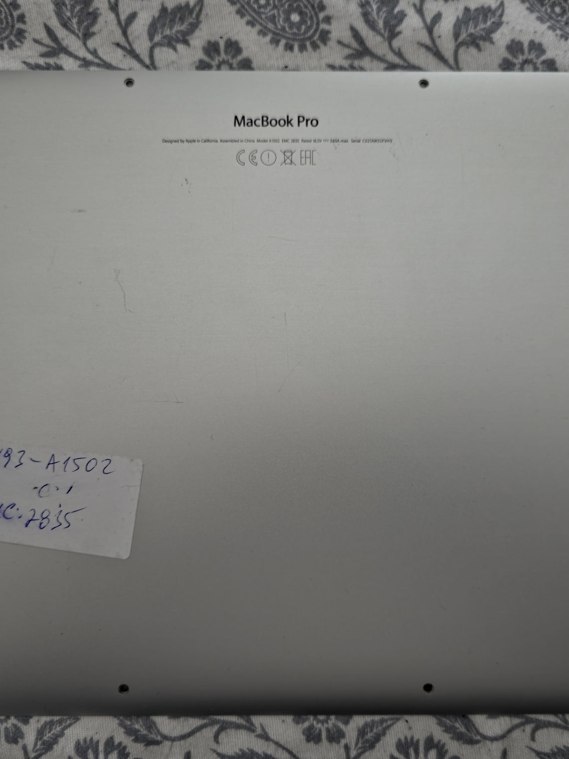 Peças do Macbook A1502 EMC 2835 13