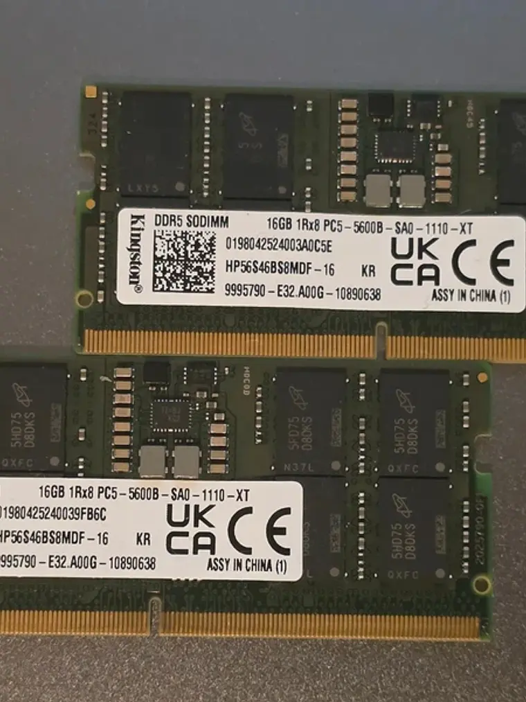 Kingston DDR5 16GB 5600MHz SODIMM (4A6) 1