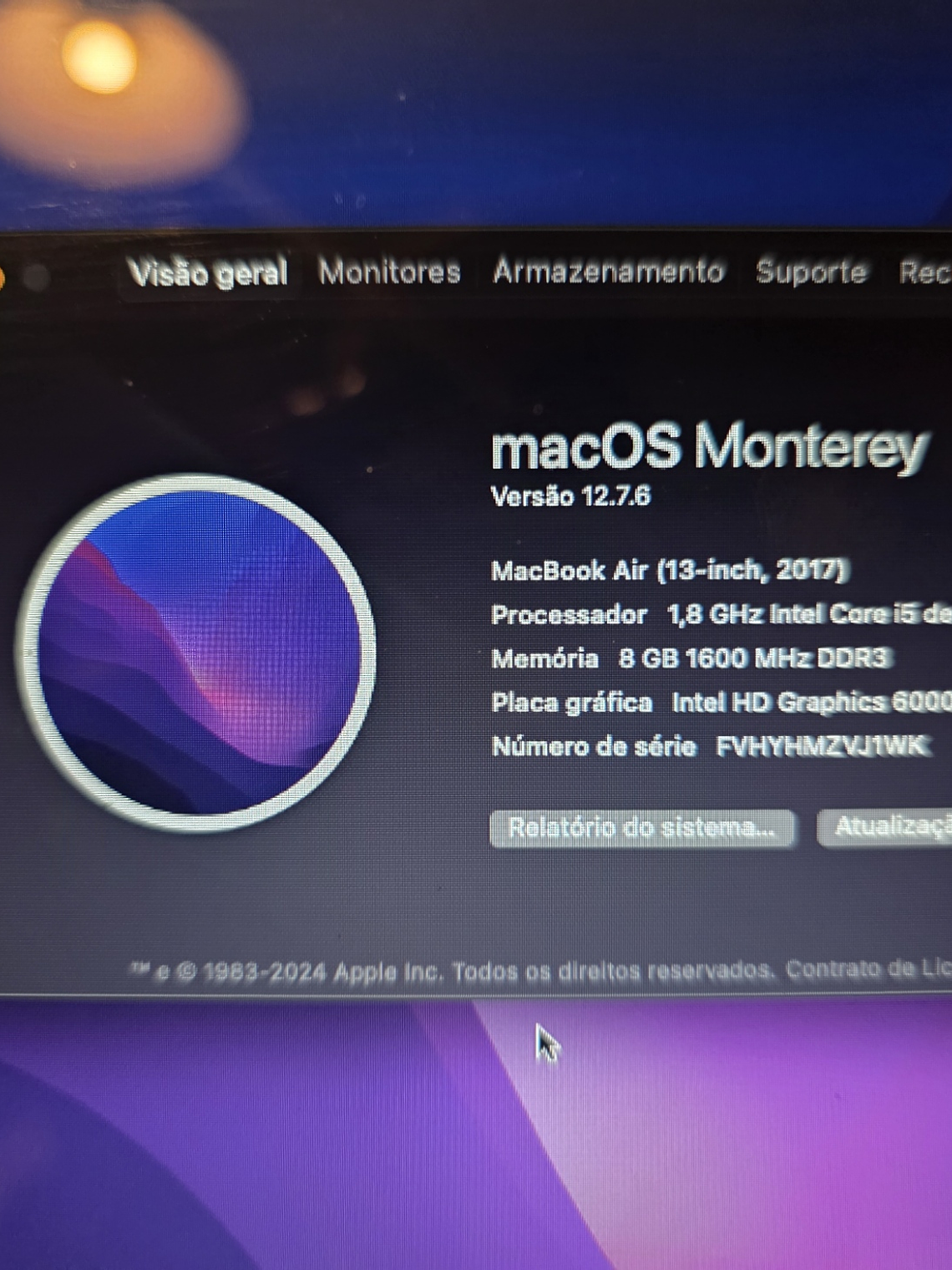 Macbook Air A1466 EMC 3178 8Gb 13