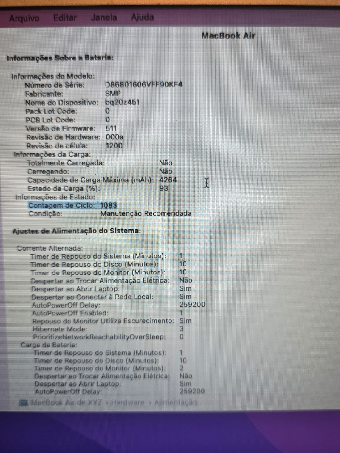 Peças do Macbook A1466 - Emc 3178 - 4B2 16