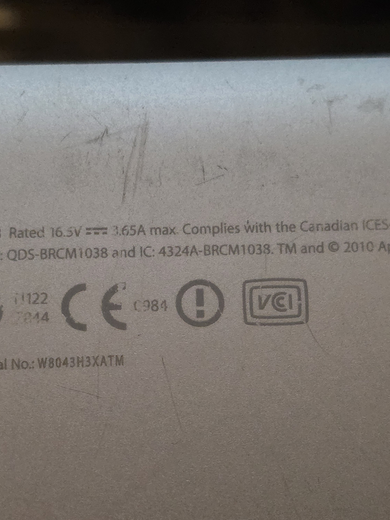 Peças para MacBook Pro A1278 Mid 2010 - 4B3 25