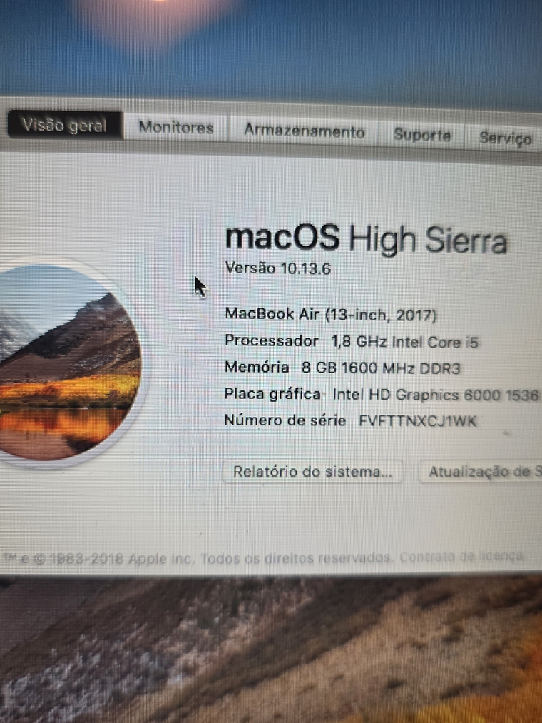 Peças do Macbook A1466 - Emc 3178 - 4B6 2