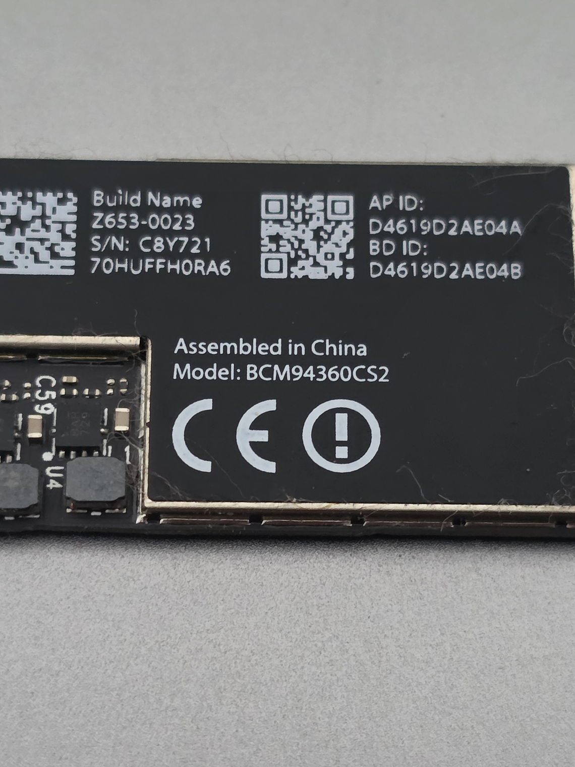Peças do Macbook A1466 - Emc 3178 - 4B6 21